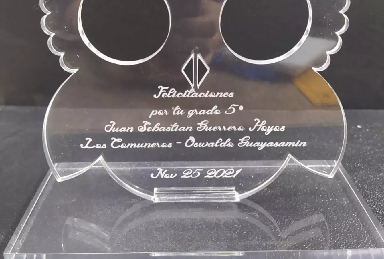 TROFEOS Y PLACAS CONMEMORATIVAS